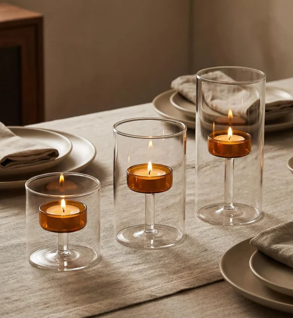 Minimalist Home Décor Ideas with Candles