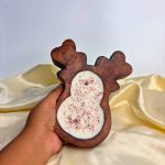 Reindeer Round Bowl Candle