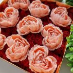 Heart Rose Flower Candle