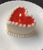 Heart Cake Candle - Image 5