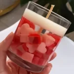 Heart Bloom Candle