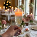 Champagne Candle