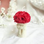 Rose Bouquet Candle - Image 2