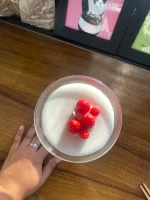 Martini Strawberry Glass Candle - Image 4