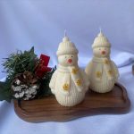 Snowman Soy Candle - Image 5