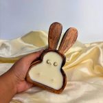 Rabbit Dough Bowl Candle - Image 3
