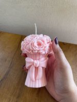 Rose Bouquet Candle - Image 4