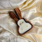 Rabbit Dough Bowl Candle