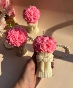 Rose Bouquet Candle - Image 5
