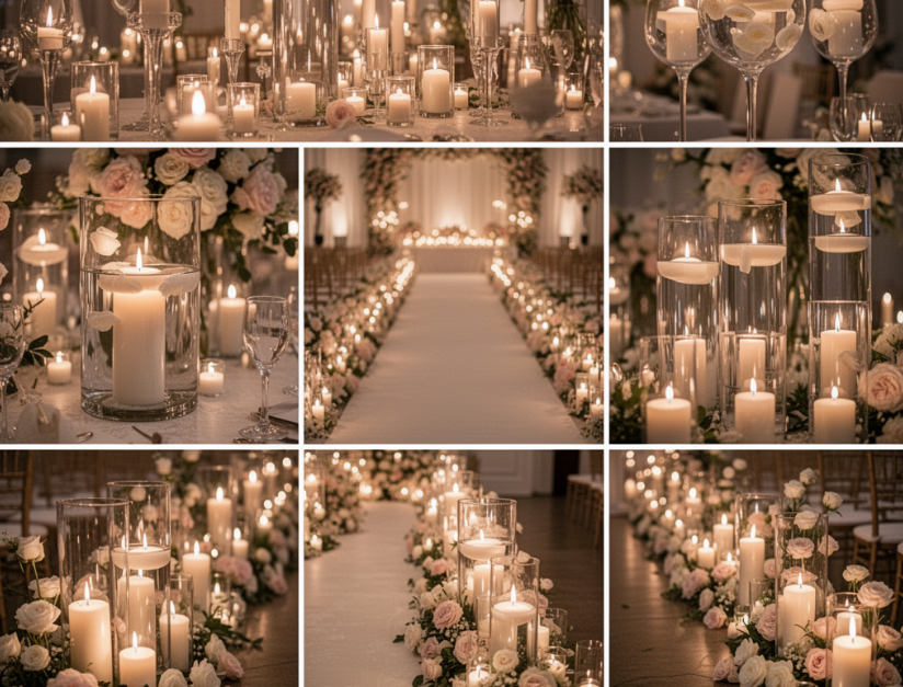 Wedding Decoration Ideas with Candles